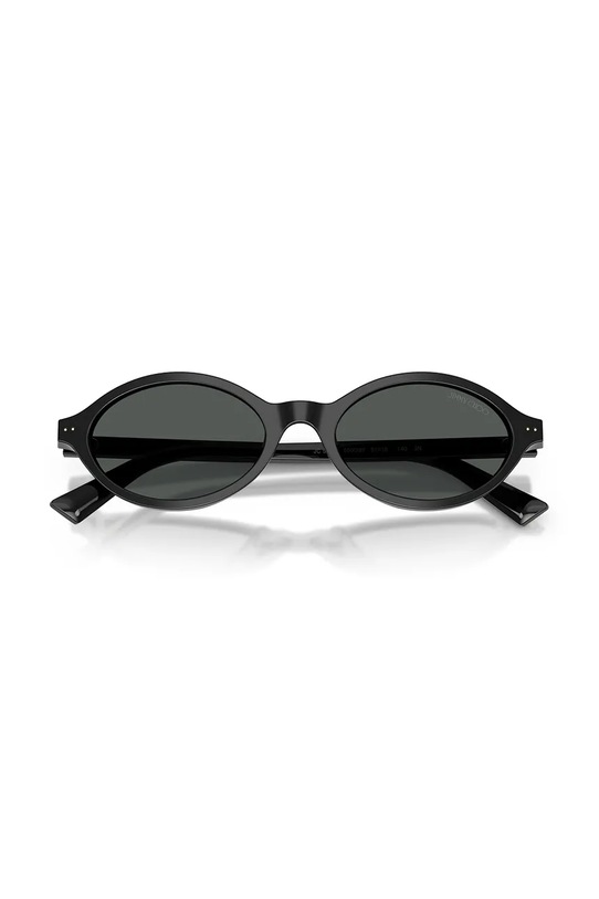 Jimmy Choo okulary przeciwsłoneczne okrągłe damskie 0JC5068U czarny