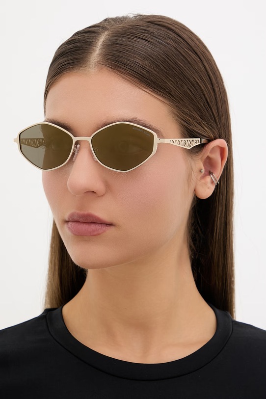 Michael Kors slnečné okuliare dámske zlatá 0MK1181