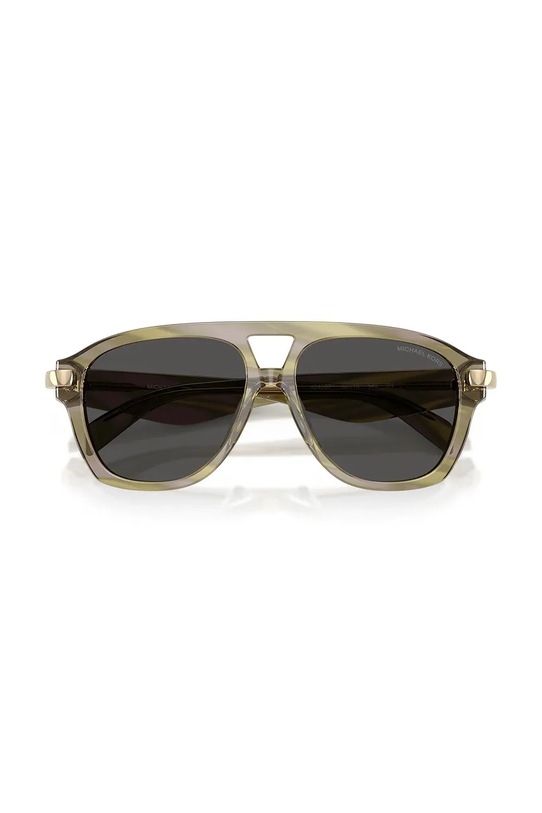 Michael Kors okulary przeciwsłoneczne pilotki damskie 0MK2277U zielony