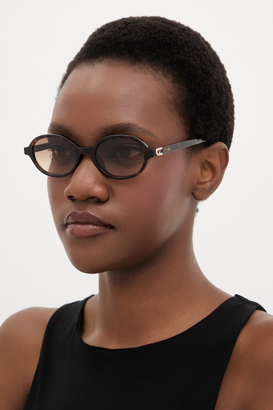 Furla okulary przeciwsłoneczne damskie brązowy WD00154.A.0116.1443S