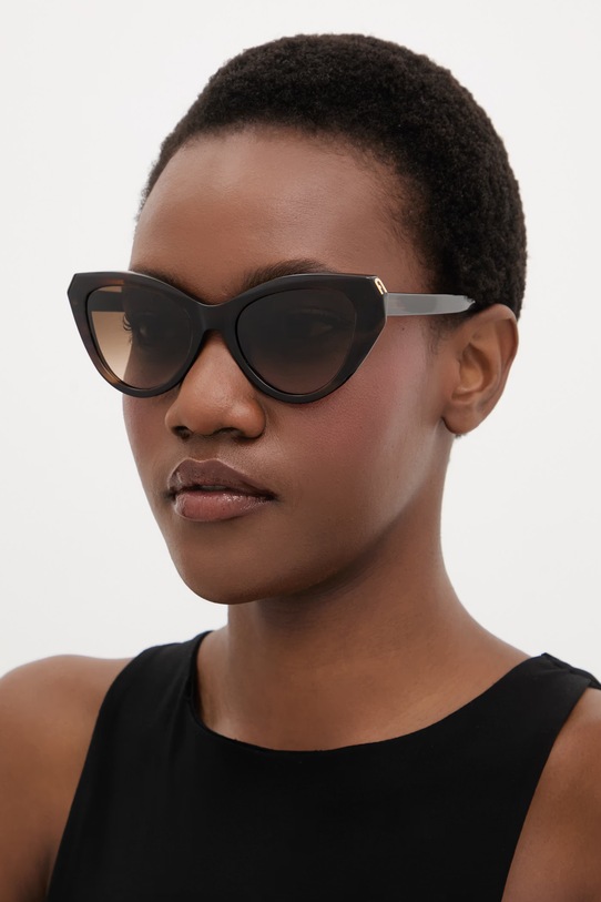 Furla сонцезахисні окуляри "cat eyes" жіночі коричневий WD00175.A.0116.AN000