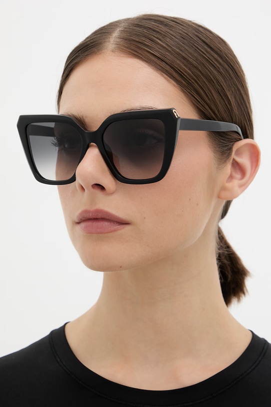 Furla сонцезахисні окуляри "cat eyes" жіночі чорний WD00176.A.0116.O6000