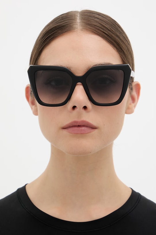 Furla сонцезахисні окуляри "cat eyes" жіночі WD00176.A.0116.O6000 чорний SS26