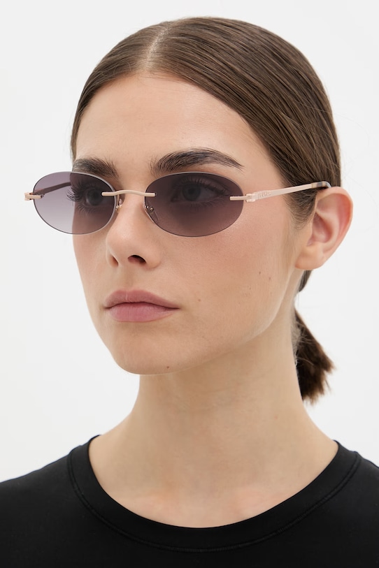 Furla okulary przeciwsłoneczne damskie beżowy WD00184.MT0000.B4L00