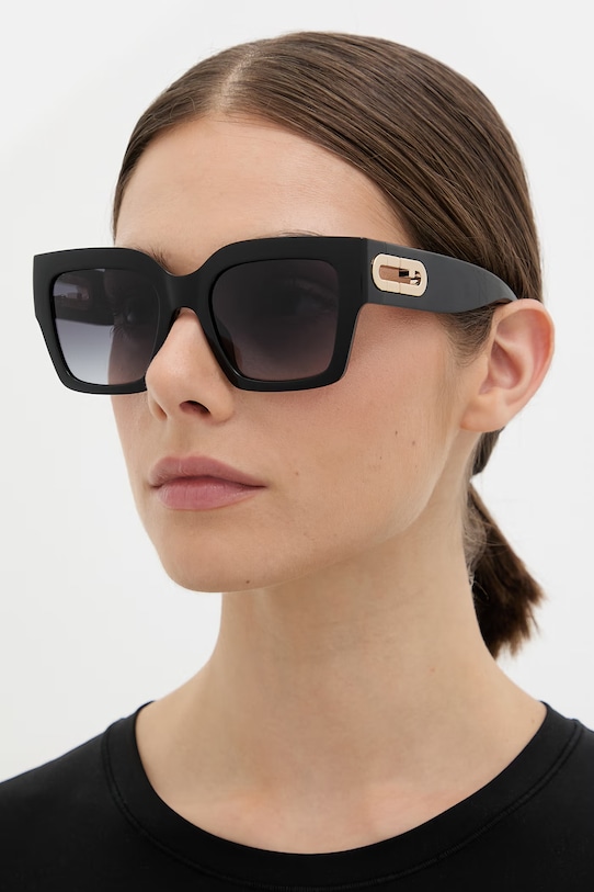 Furla ochelari de soare cat eye pentru femei negru WD00186.BX4473.OGO00
