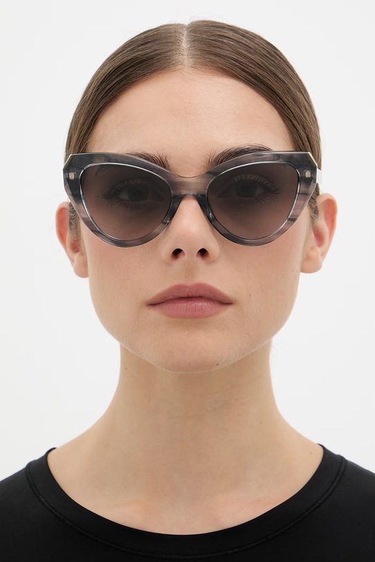 Furla сонцезахисні окуляри "cat eyes" жіночі WD00175.BX4551.3963S блакитний SS26