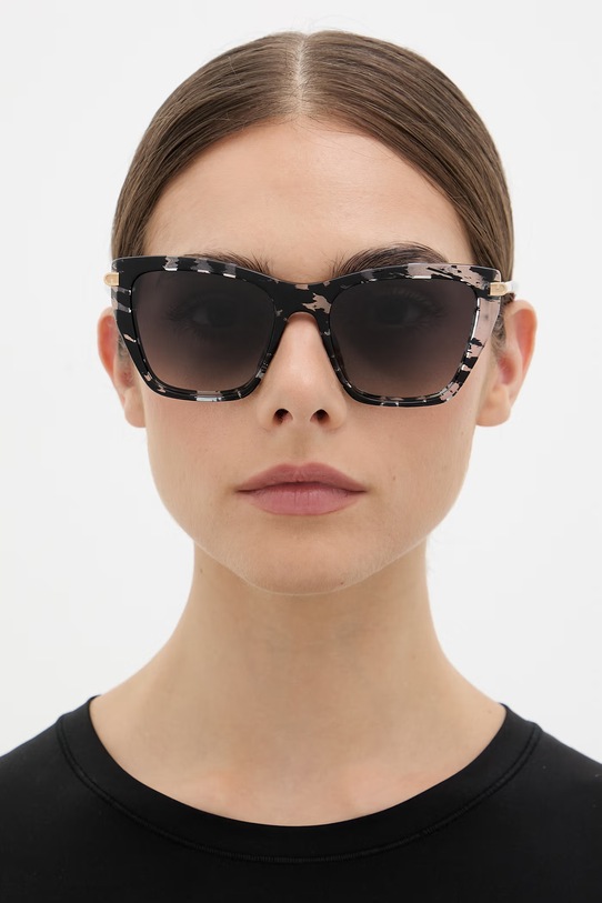 Furla сонцезахисні окуляри "cat eyes" жіночі WD00179.A.0116.4866S чорний SS26