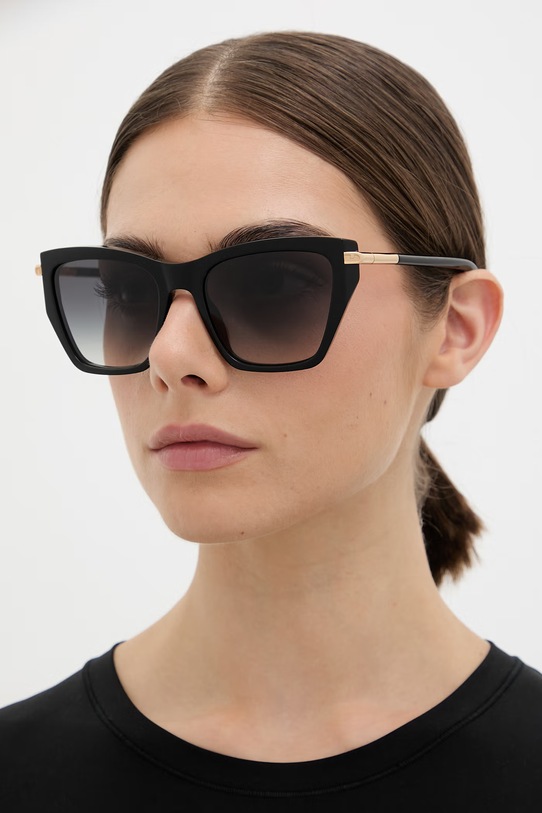 Furla сонцезахисні окуляри "cat eyes" жіночі чорний WD00179.A.0116.OGO00