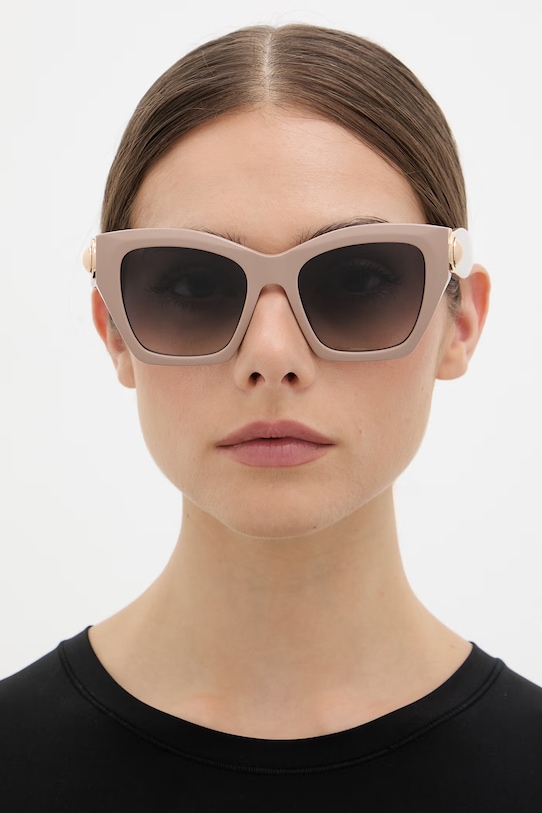 Furla ochelari de soare cat eye pentru femei WD00177.A.0116.2595S bej SS26