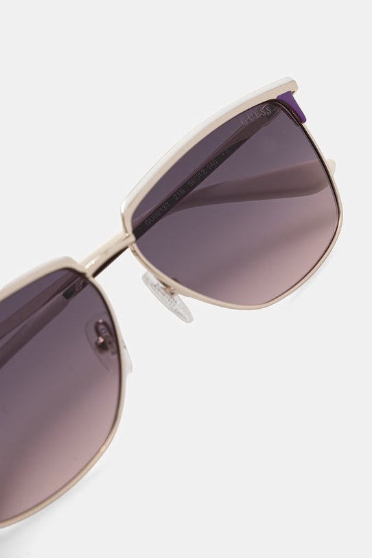 Akcesoria Guess okulary przeciwsłoneczne damskie GU00133.5621B złoty