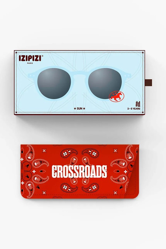 IZIPIZI okulary przeciwsłoneczne dziecięce KIDS KDS2328201X00 niebieski