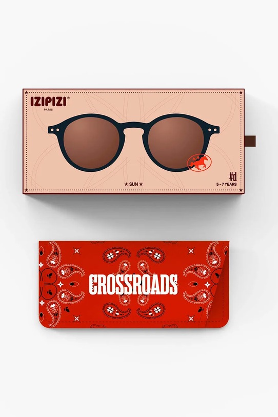 IZIPIZI okulary przeciwsłoneczne dziecięce KIDS KDS2328002X00 czarny