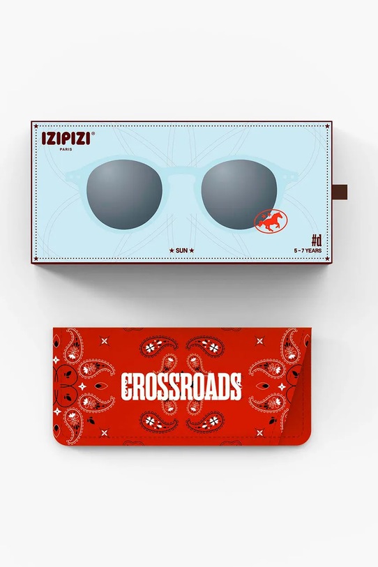 IZIPIZI okulary przeciwsłoneczne dziecięce KIDS KDS2328202X00 niebieski