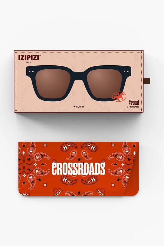 IZIPIZI okulary przeciwsłoneczne dziecięce JUNIOR #road JUN2628001X00