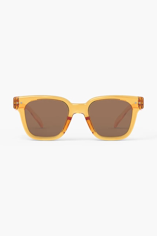 Chłopiec IZIPIZI okulary przeciwsłoneczne dziecięce JUNIOR #road JUN2628101X00 żółty