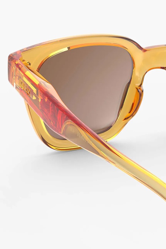 IZIPIZI okulary przeciwsłoneczne dziecięce JUNIOR #road JUN2628101X00 żółty