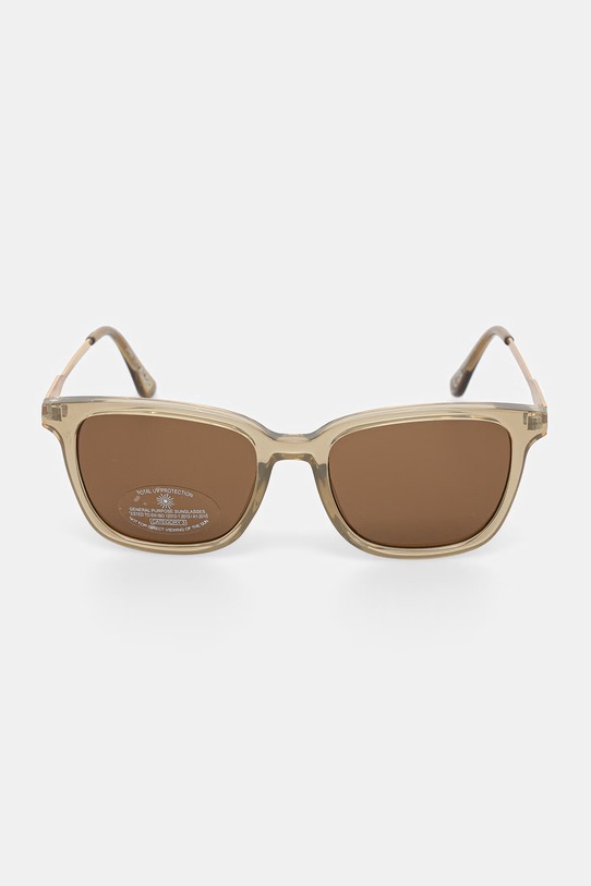 Aldo okulary przeciwsłoneczne kwadratowe męskie OSSCAR OSSCAR.280 beżowy SS26