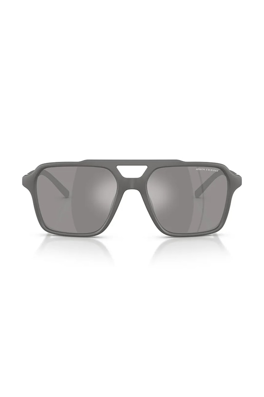 Armani Exchange okulary przeciwsłoneczne pilotki męskie 0AX4166SU szary SS26
