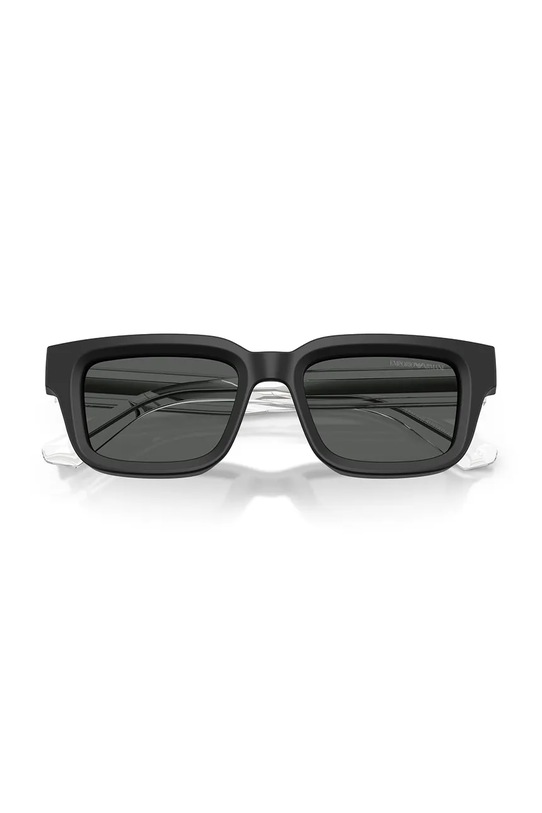 Emporio Armani okulary przeciwsłoneczne kwadratowe męskie 0EA4270 czarny