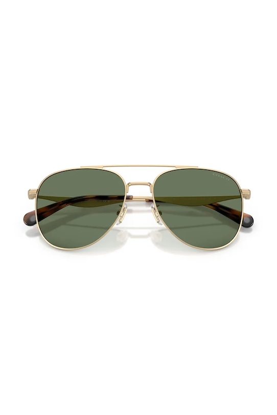 Coach okulary przeciwsłoneczne pilotki damskie 0HC7190 złoty