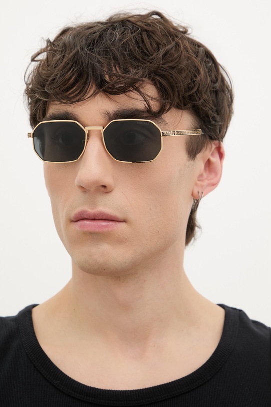 Versace pánske slnečné okuliare zlatá 0VE2297