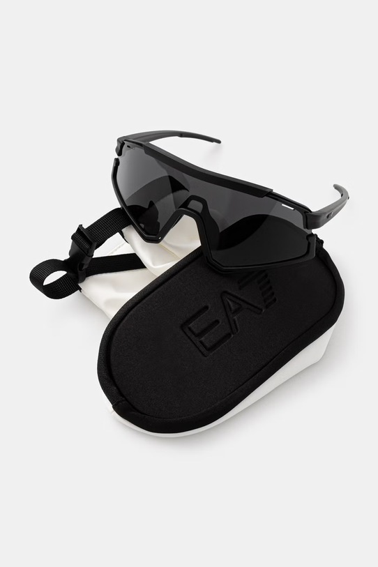 Akcesoria EA7 Emporio Armani okulary przeciwsłoneczne męskie 0Q74006.628887 czarny