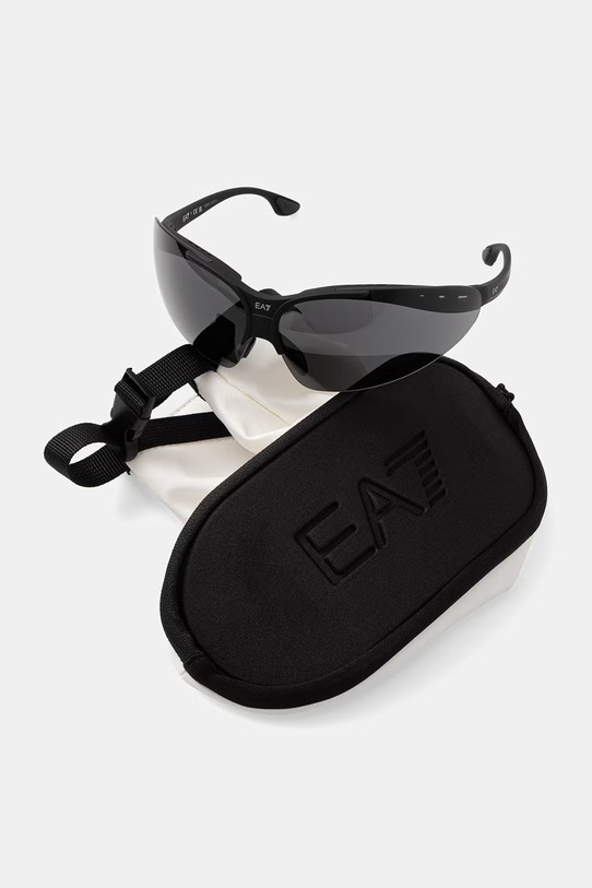 Akcesoria EA7 Emporio Armani okulary przeciwsłoneczne męskie 0Q74007.628887 czarny
