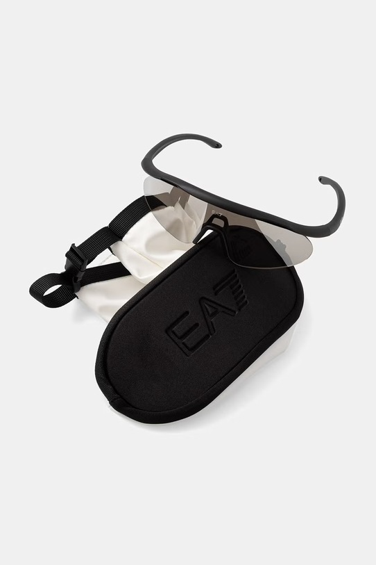 Akcesoria EA7 Emporio Armani okulary przeciwsłoneczne męskie 0Q74008.62886G czarny