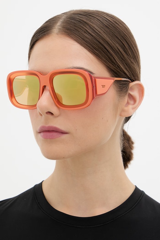Diesel okulary przeciwsłoneczne 0DL2015U pomarańczowy SS26