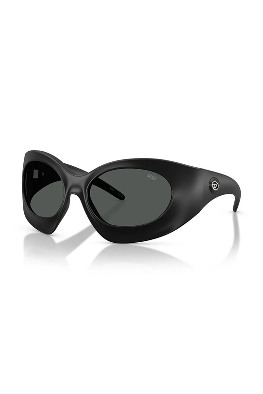 Diesel okulary przeciwsłoneczne damskie czarny 0DL3014U