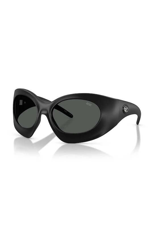 Diesel okulary przeciwsłoneczne damskie czarny 0DL3014U