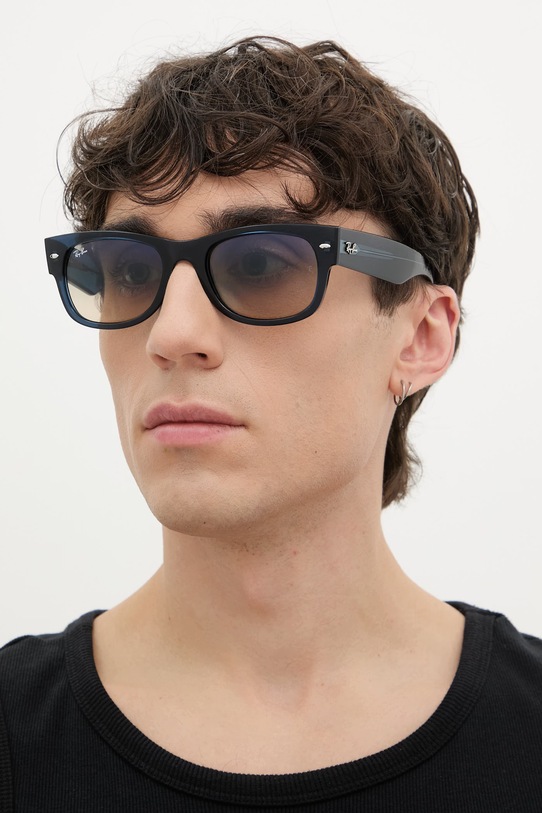 Ray-Ban okulary przeciwsłoneczne jednolita granatowy 0RB0832S