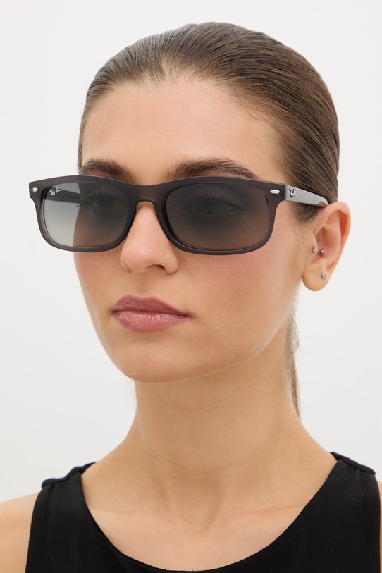 Slnečné okuliare Ray-Ban vzorovaný sivá 0RB2224