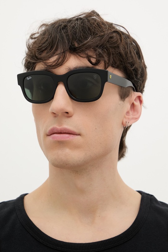 Ray-Ban ochelari de soare SCUDERIA FERRARI COLLECTION 0RB2228M negru SS26