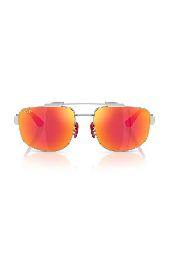 Ray-Ban okulary przeciwsłoneczne SCUDERIA FERRARI COLLECTION 0RB3789M srebrny SS26