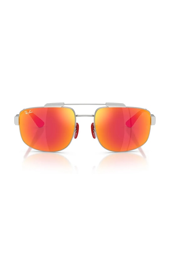 Ray-Ban okulary przeciwsłoneczne SCUDERIA FERRARI COLLECTION 0RB3789M srebrny SS26