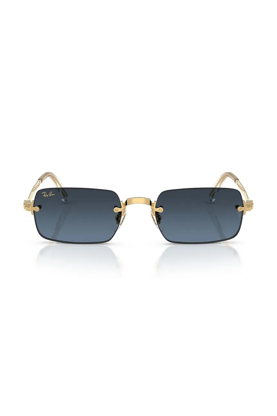 Ray-Ban okulary przeciwsłoneczne 0RB3928 złoty SS26