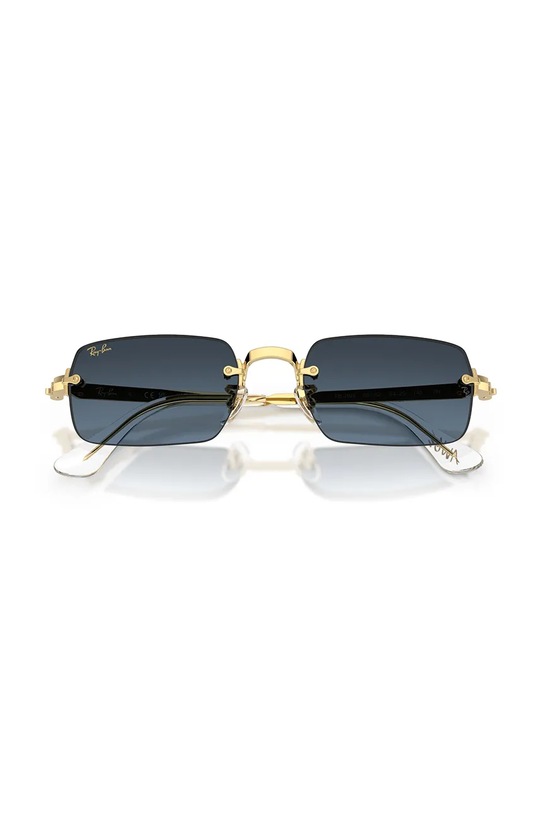 Ray-Ban okulary przeciwsłoneczne 0RB3928 złoty