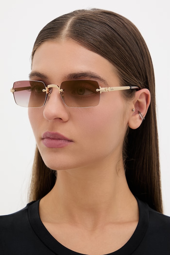 Ray-Ban sunčane naočale 0RB3928 zlatna SS26