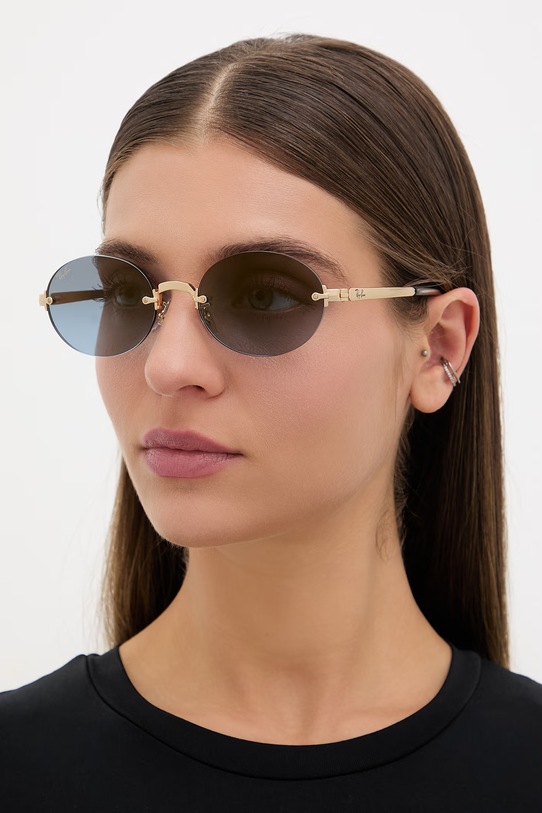 Ray-Ban sunčane naočale A$AP ROCKY X RAY-BAN 0RB3929 zlatna SS26