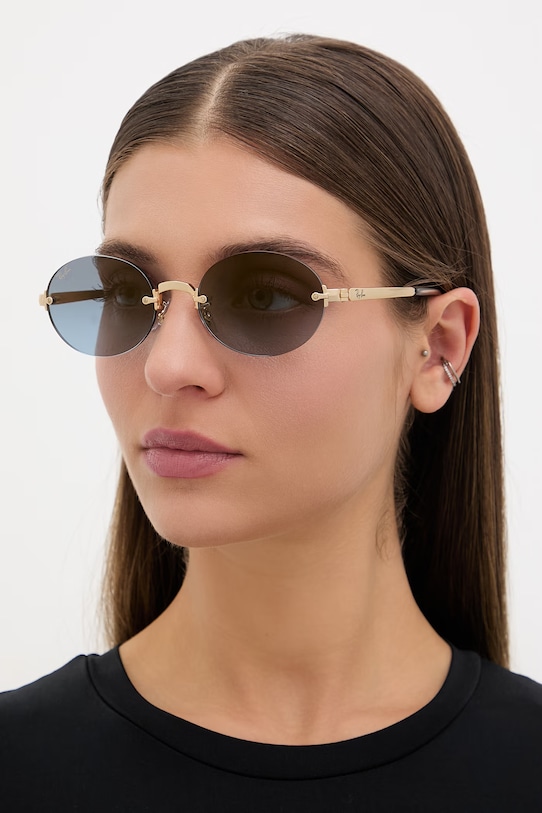 Ray-Ban sunčane naočale A$AP ROCKY X RAY-BAN 0RB3929 zlatna SS26