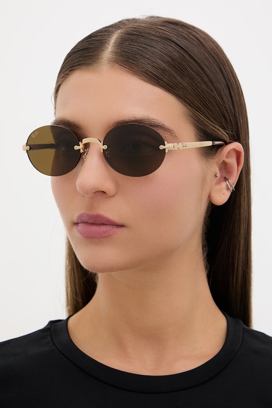 Ray-Ban sunčane naočale A$AP ROCKY X RAY-BAN 0RB3929 zlatna SS26