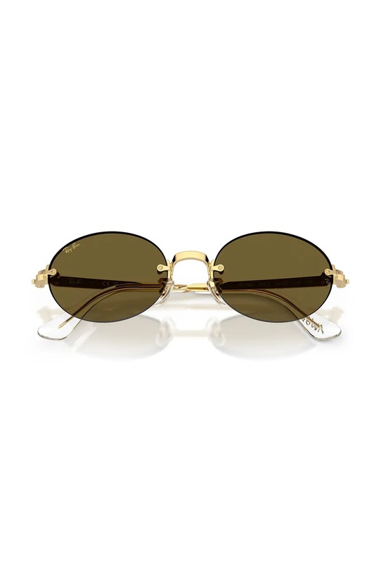 Ray-Ban okulary przeciwsłoneczne A$AP ROCKY X RAY-BAN 0RB3929 złoty