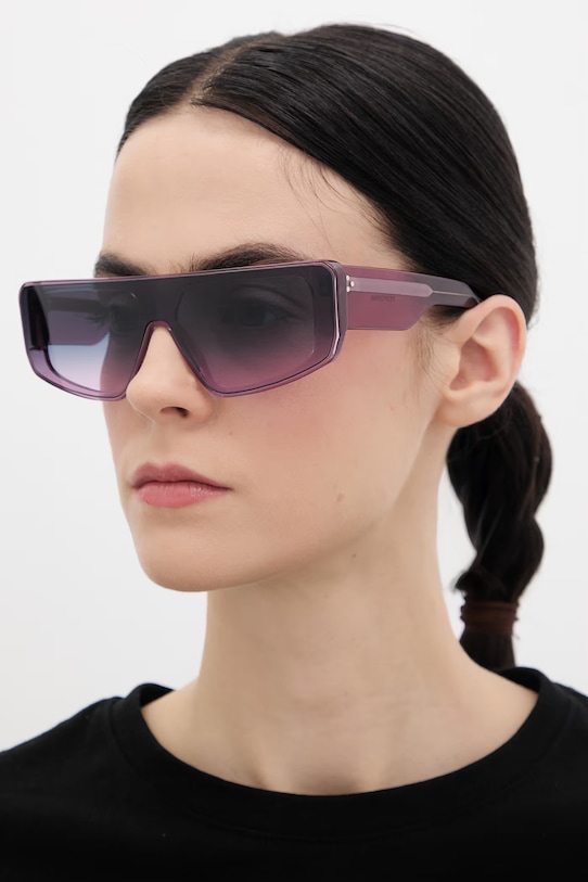 Akcesoria Rick Owens DRKSHDW okulary przeciwsłoneczne Performa RG0000003.GTSVLT fioletowy