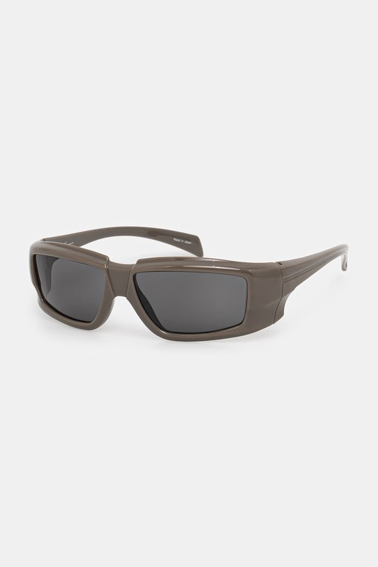 Rick Owens DRKSHDW okulary przeciwsłoneczne Rick jednolita szary RG0000005.GDSTB
