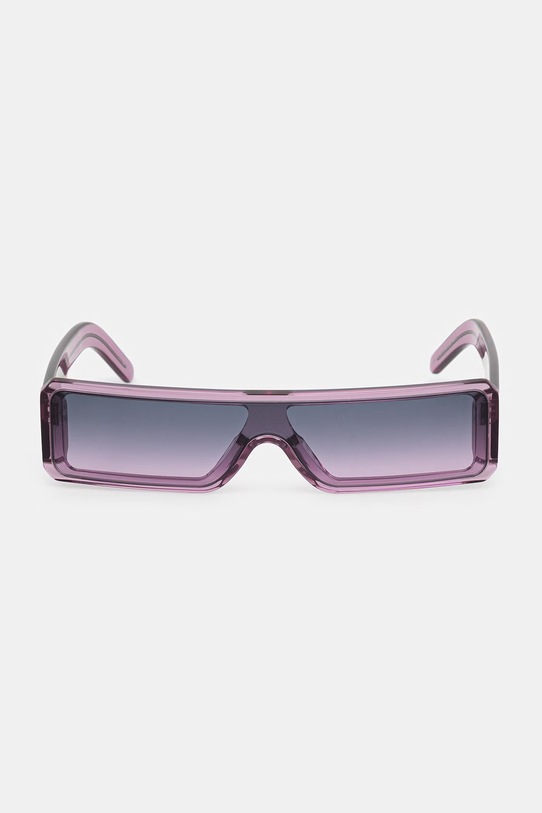 Rick Owens DRKSHDW okulary przeciwsłoneczne Gethshades RG0000008.GTSVLT fioletowy SS26