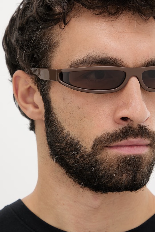 Rick Owens DRKSHDW okulary przeciwsłoneczne Fog RG0000009.GBROWN