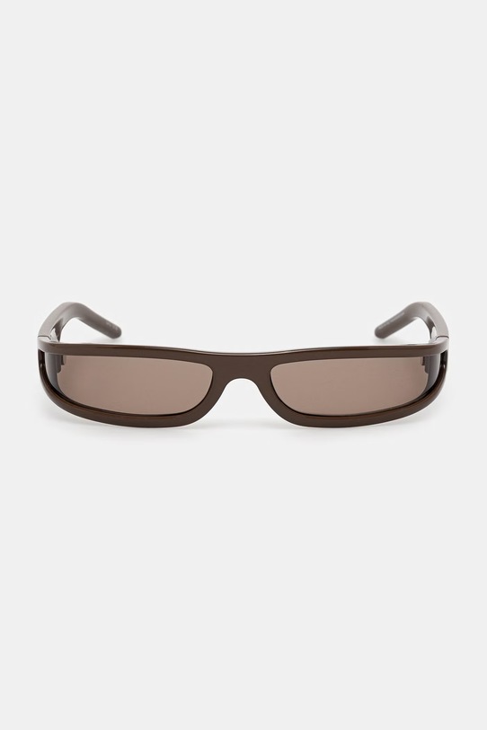 Rick Owens DRKSHDW okulary przeciwsłoneczne Fog RG0000009.GBROWN brązowy SS26