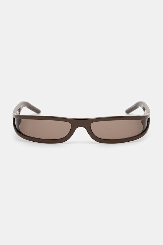 Rick Owens DRKSHDW okulary przeciwsłoneczne Fog RG0000009.GBROWN brązowy SS26