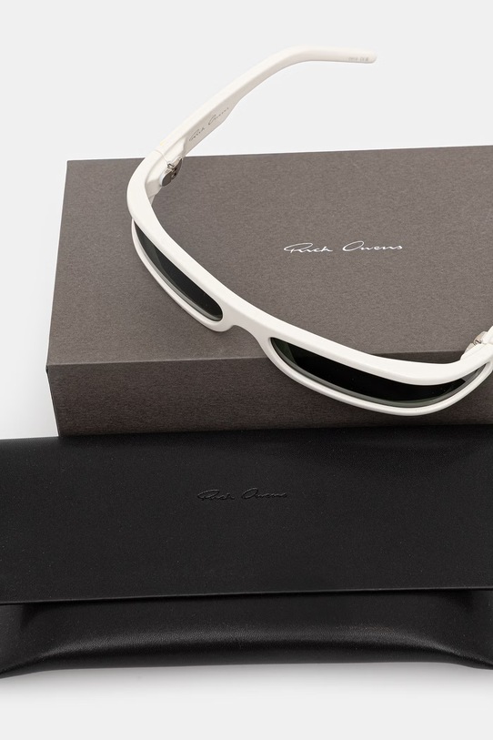 Rick Owens DRKSHDW okulary przeciwsłoneczne Fog beżowy RG0000009.GPRLFS